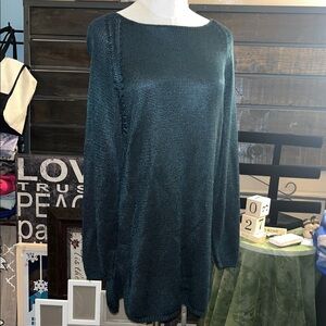 The Limited Emerald Long Sleeve Dress